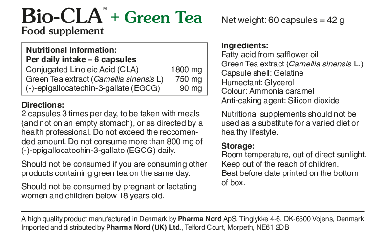 Bio-CLA + Green Tea