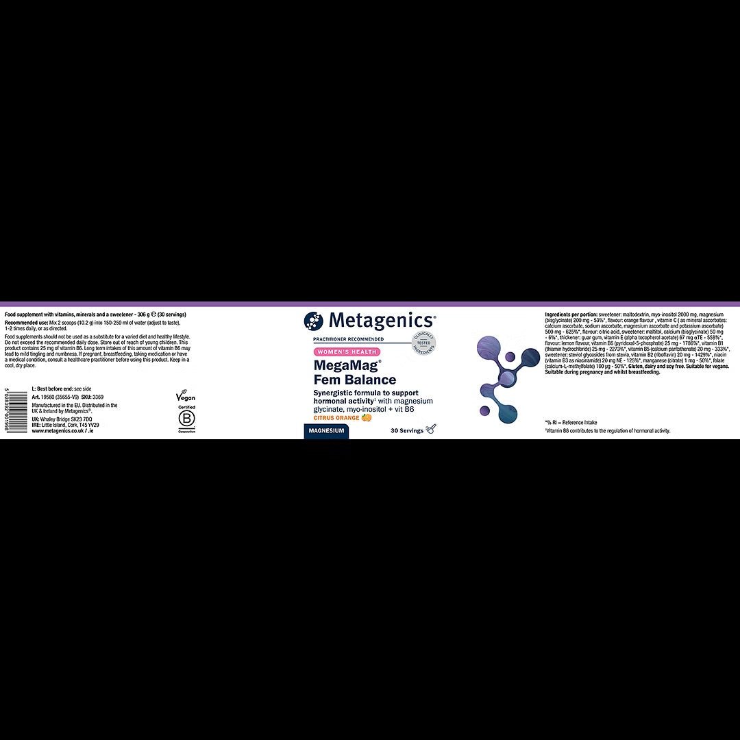 MegaMag® Fem Balance Magnesium Powder