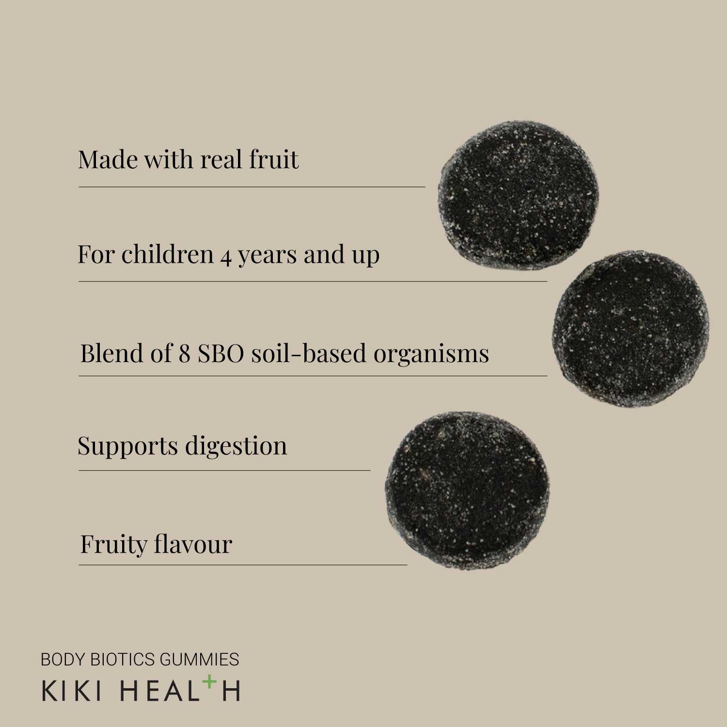 Body Biotic For Children Real Fruit Gummies