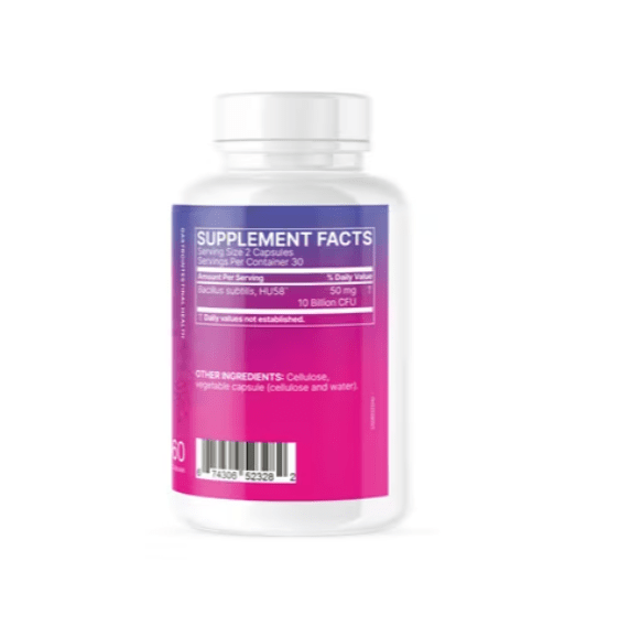 HU58 Ultra Strength Bacillus Subtilis 60s (Short dated 09.2026)