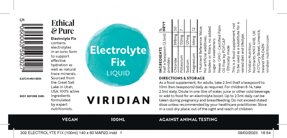 Electrolyte Fix Liquid